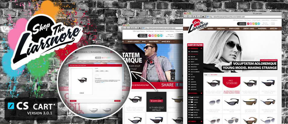Liarsnore Cs Cart premium theme 