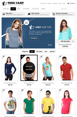 Tees Cart